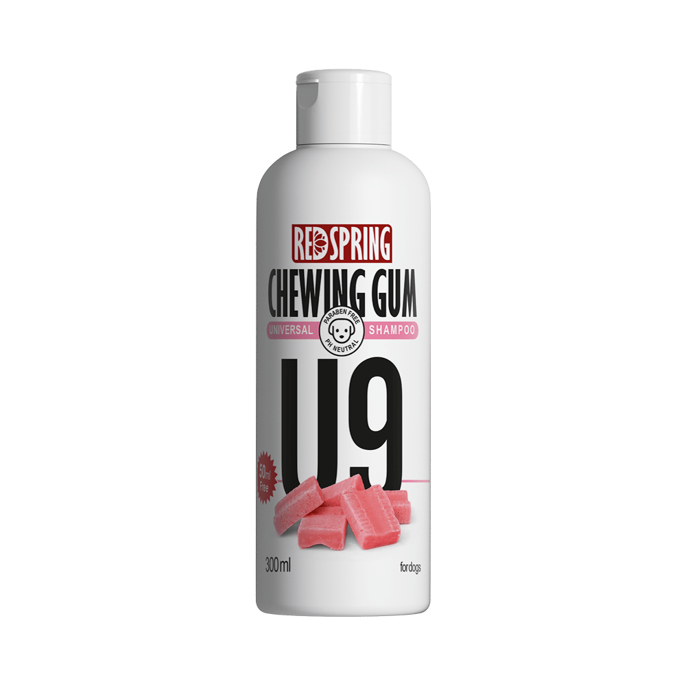 شامپو روزانه مخصوص سگ مناسب انواع مو با عصاره آدامس (مدل U9) – 300ml